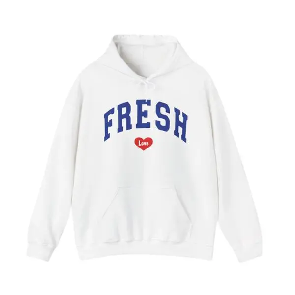 Fresh Love Custom Unisex Hoodie - New Drop Heavy Blend Sweatshirt