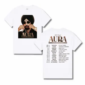 Diljit Dosanjh Aura Tour 2026 Shirt – Punjabi Music North America Concert Men Women T-shirts