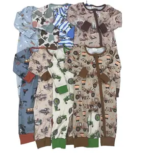 baby boy clothes deer hunting romper sleep wear newborn baby hunting zipper romper gift one-piececs baby  onesie