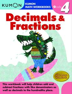 Kumon Grade 4 Decimals & Fractions