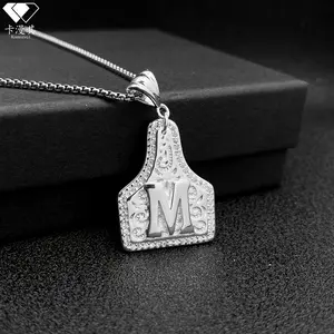Handcrafted Unisex Necklace Featuring a Cowboy Letter Pendant on a Chain, Perfect for Daily Wear And Special Occasions Like Christmas, Birthdays, And Anniversaries