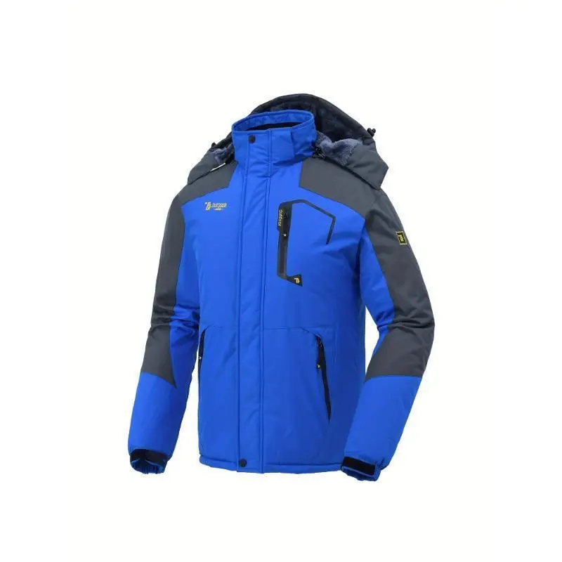Warm Men's Waterproof Fleece Snow Ski Jacket Insulated Windbreaker Hooded Raincoat Winter Coat Mountain(Raincoats) Warm Men's Waterproof Fleece Snow Ski Jacket Insulated Windbreaker Hooded Raincoat Winter Coat Mountain(Raincoats)