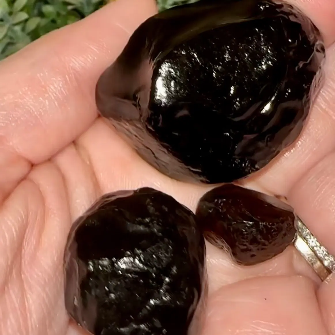 Apache Tear Obsidian for Grief