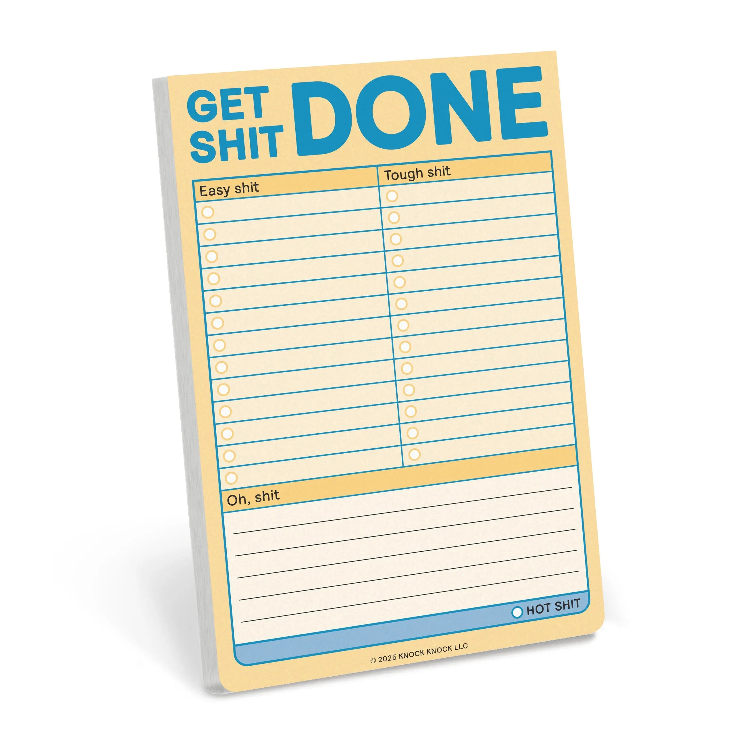 Get Shit Done Great Big Sticky Note (Pastel Version)