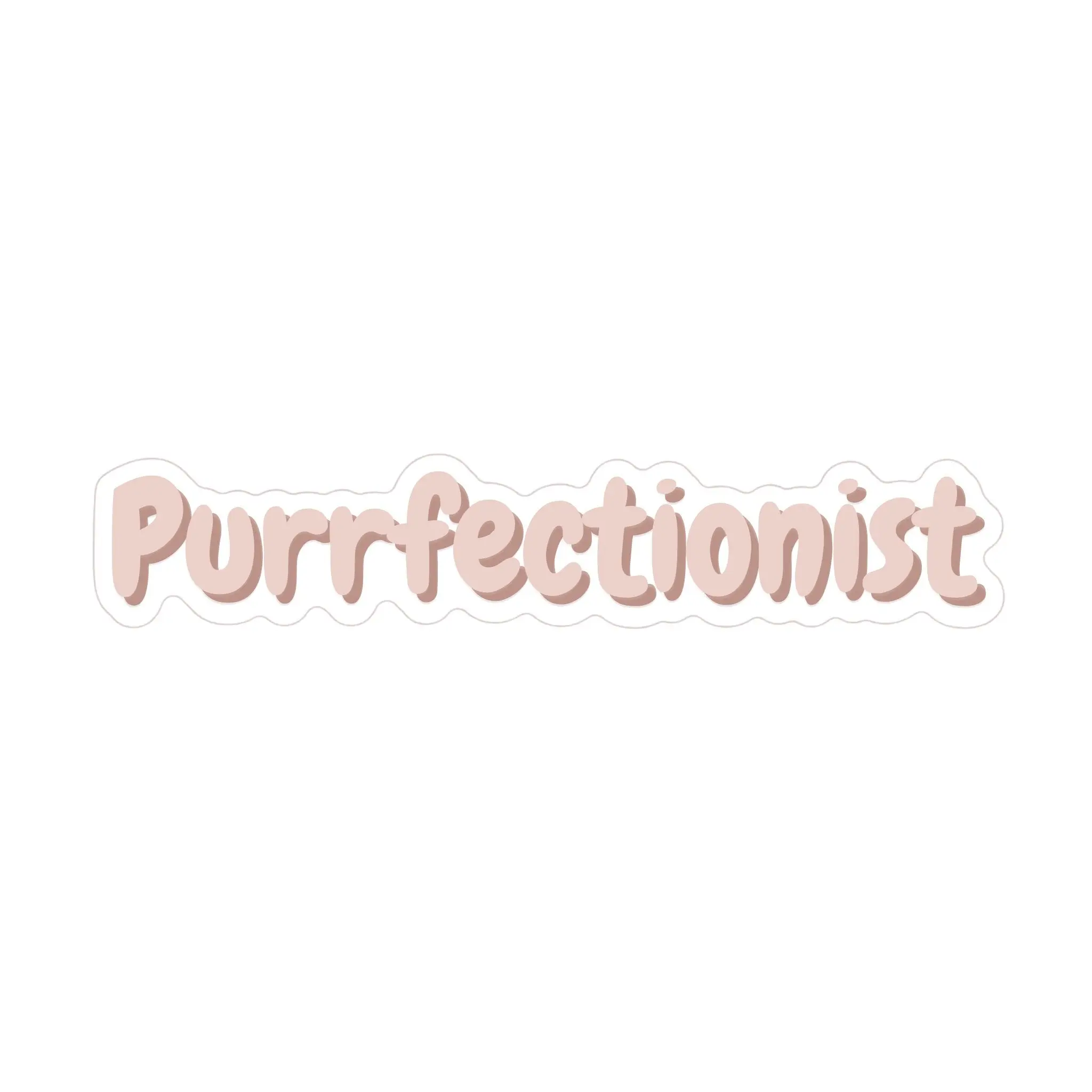Fur Elise Purrfectionist Sticker