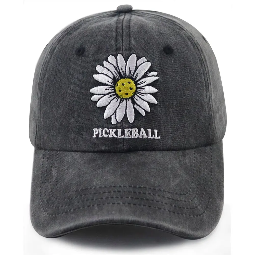 Pickleball Gifts for Women, Cute Daisy Pickleball Hat for Mom Mama, Pickle Ball Baseball Cap, Christmas Retirement Birthday Gift for Pickleball Lovers