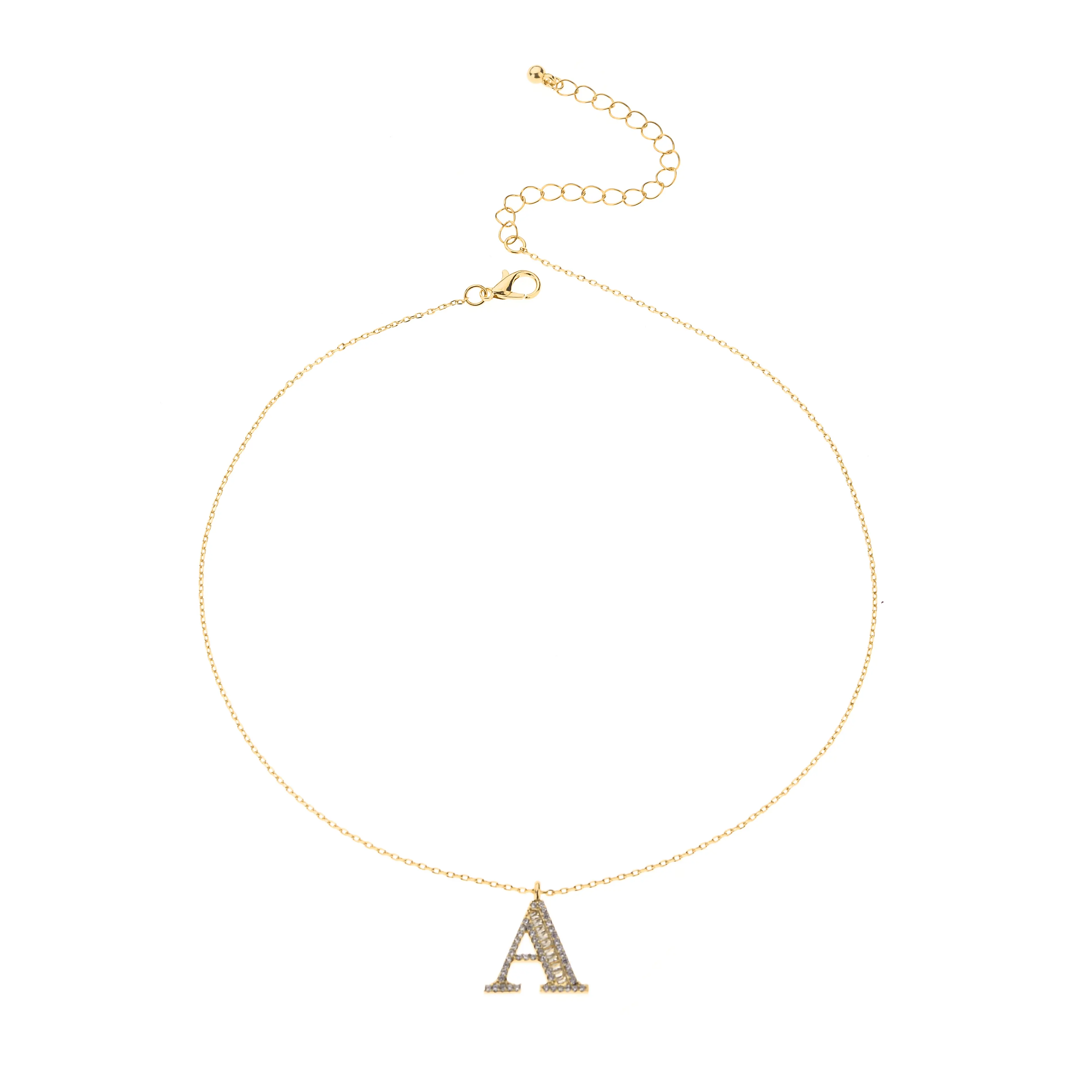 Initial Pendant Necklace