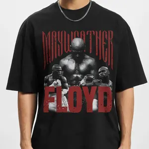 Vintage 90s Graphic Style Floyd Mayweather T-Shirt - Floyd Mayweather Jr Sweatshirt - American Professional Boxer Tee For Man and Woman