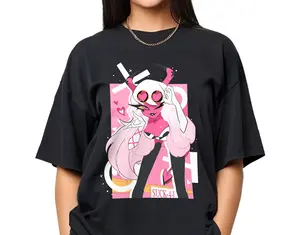 Retro Verosika Mayday Shirt, Helluva Boss Characters Unisex T-Shirt, Helluva Boss Merch, Helluva Boss Verosika Cotton Crewneck Sweatshirt, Helluva Boss Fan Gift