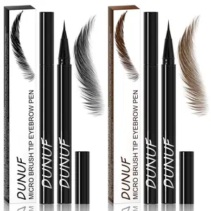 Long Lasting Waterproof Eyebrow Pencil, 2 Counts Durable Sweat Proof Eyebrow Pen, Natural Eye Brow Makeup Tool for Women