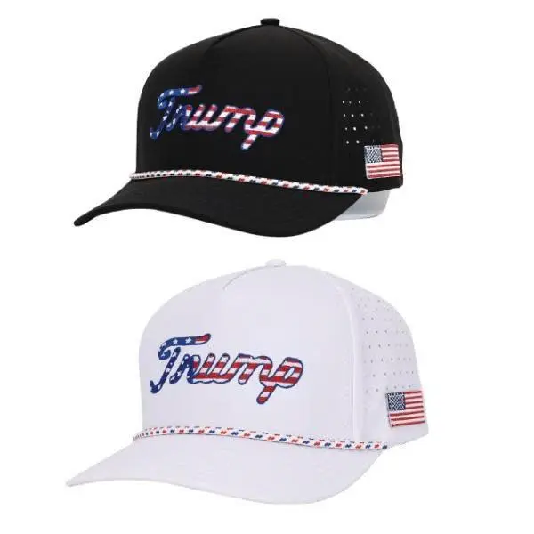 Trump Golf Hat - Trump Black USA Hat - Funny Hat - High Quality Trump Hat - American Hat - Trump Hat - High Quality USA Hat - Golf Accessories - Golf Gift Embroidery Trendy Hat Adjustable Snapback Hat