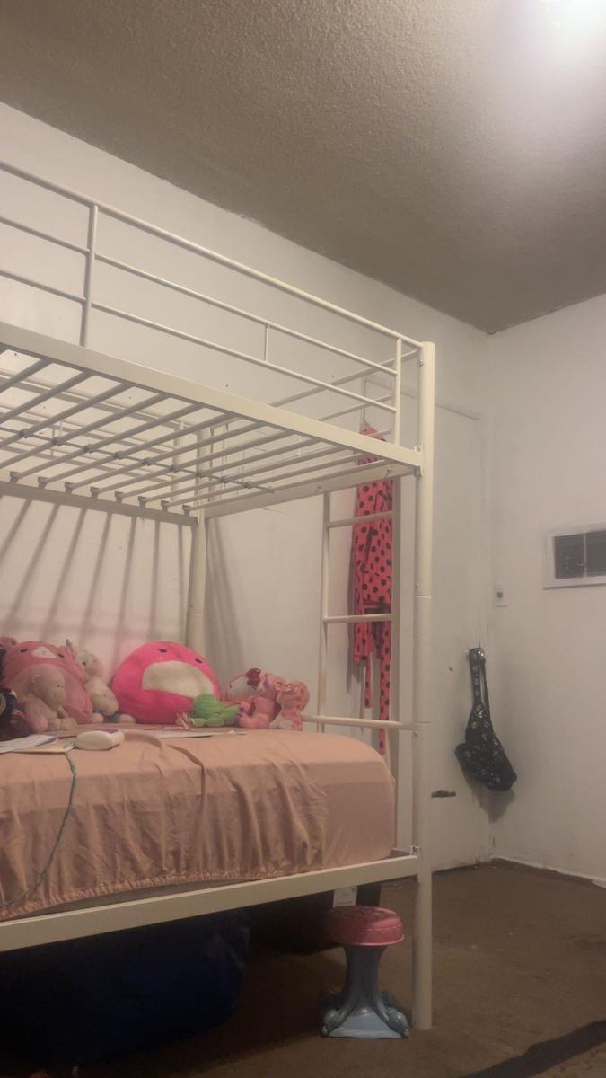 Item: White + Metal + Industrial + Twin