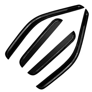 For Ford F250 F350 F450 F550 1999-2016 Super Duty Crew Cab Window Visors Wind Deflectors Sun Rain Guards Vent