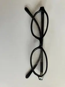 New Vintage Oval Frame Small Face Hot Girl Glasses, Unisex Anti-Blue Light Eyeglasses for Students, Casual Style Trendy Design, Stylish Protective Glasses