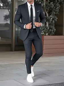 Men's Premium New Two Piece Exquisite Suits for Wedding, Party, Formal Wear, Graduation and Business Gathering, Halloween Gift