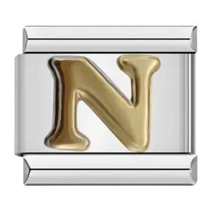 Letter N (Original Italian Charm Bracelet)