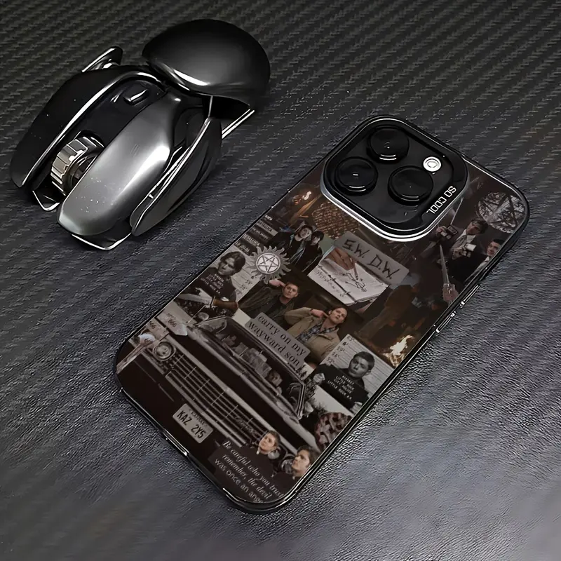 TV S-Supernatural phone case For iPhone 17/16/15/14/13/12/11/Pro/ProMax/Plus/17Air/Xsmax/16E, D-Dean And S-Sam phone case for Samsung S25/S24/S23/S22/Plus/Ultra/Fe, Featuring a Shockproof Matte, Daily Use Case, superior quality, holiday gift