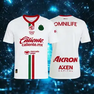 25 26 Chivas de Guadalajara Mexico LIGAMX Away White Short Sleeve Soccer Jersey Fans Version