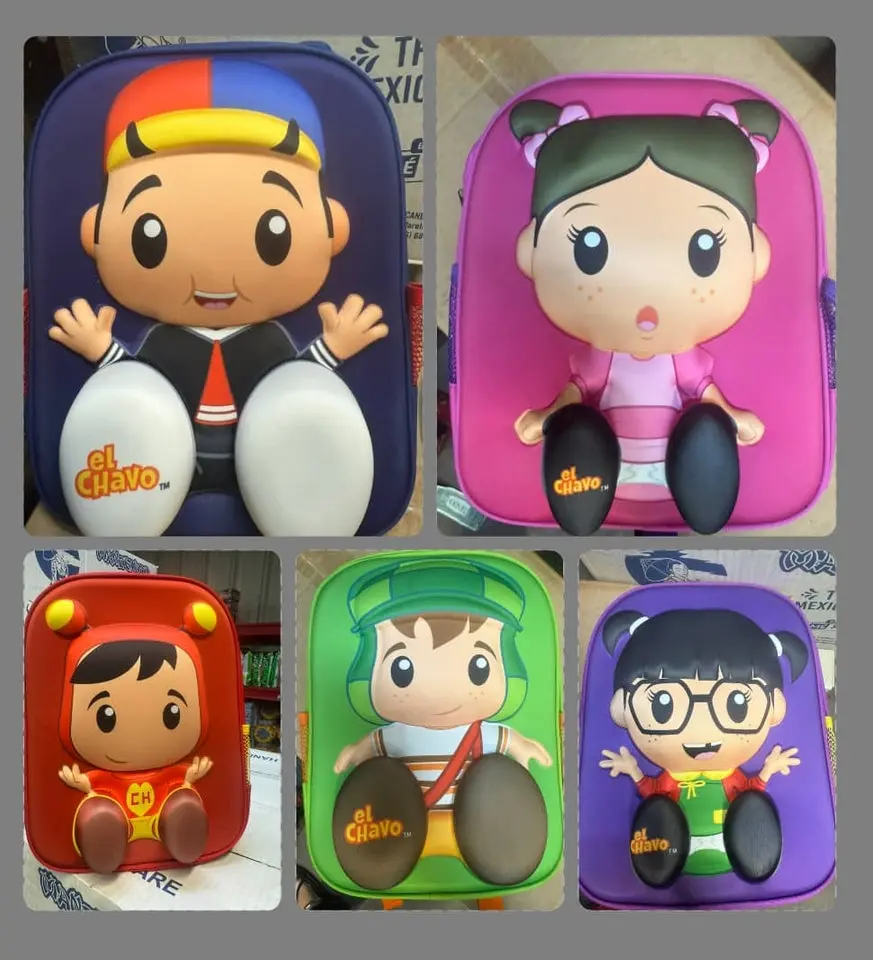 El chavo de ocho 3D backpack pick from 5 different designs El chavo de ocho 3D backpack pick from 5 different designs