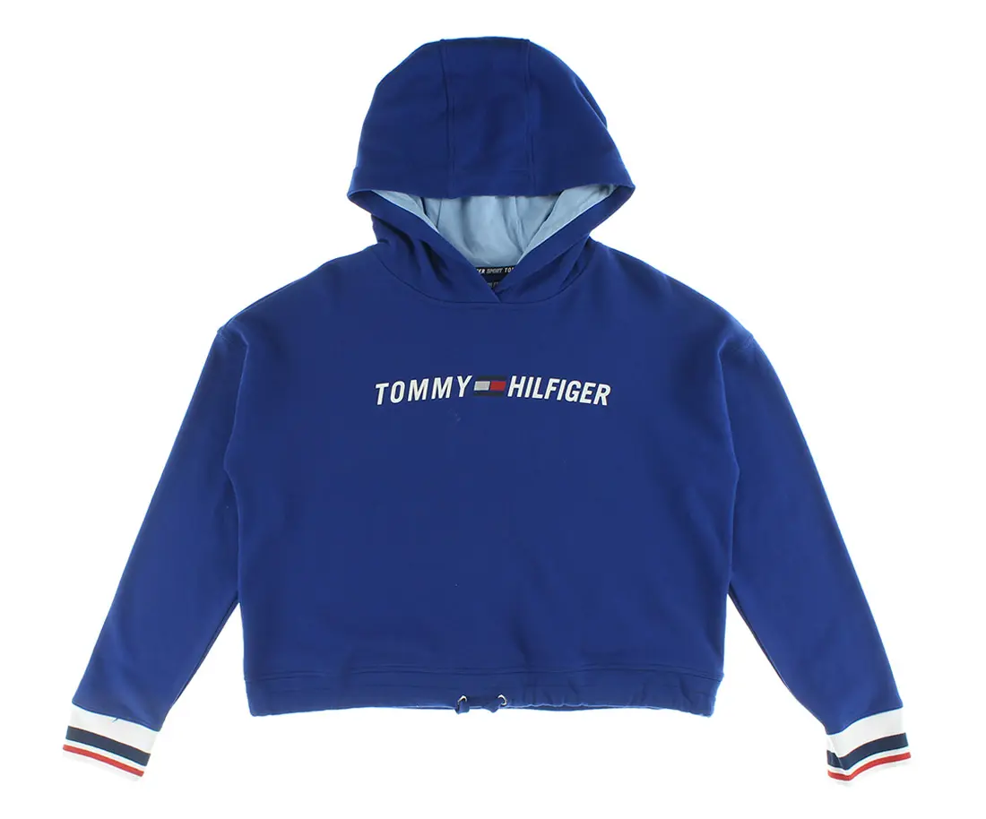 Tommy Hilfiger Classic Logo Script Womens Active Hoodies