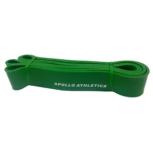 NEWZOME Green Pull Up Assist Bands Heavy Duty Resistance Straps Natural Latex Exercise Bands for Body Stretching Powerlifting Strength Training and Mobility Workouts Durable and Eco-Friendly Fitness Accessories