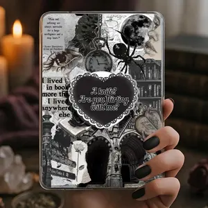 Zade Haunting Adeline Knife Are You Flirting With Me Kindle Grip Dark Romance Magnetic Holder Gothic Bookish Popsocket, Phone Grip, Kindle accessory, Phone Holder, Kindle Grips, Book Lover E-reader Magnetic Pop Socket