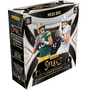 Panini NFL 2024 Select Mega Box - Collectible Football Trading Cards