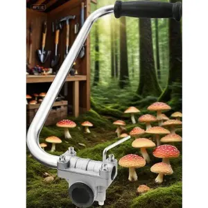 Universal Lawn Tool Extension Handle - Ergonomic Grip with Adjustable Bracket - Compatible with String Trimmers for Yard Work - Durable Weedeater Accessory for Landscaping and Edging - Comfortable Design for Extended Use