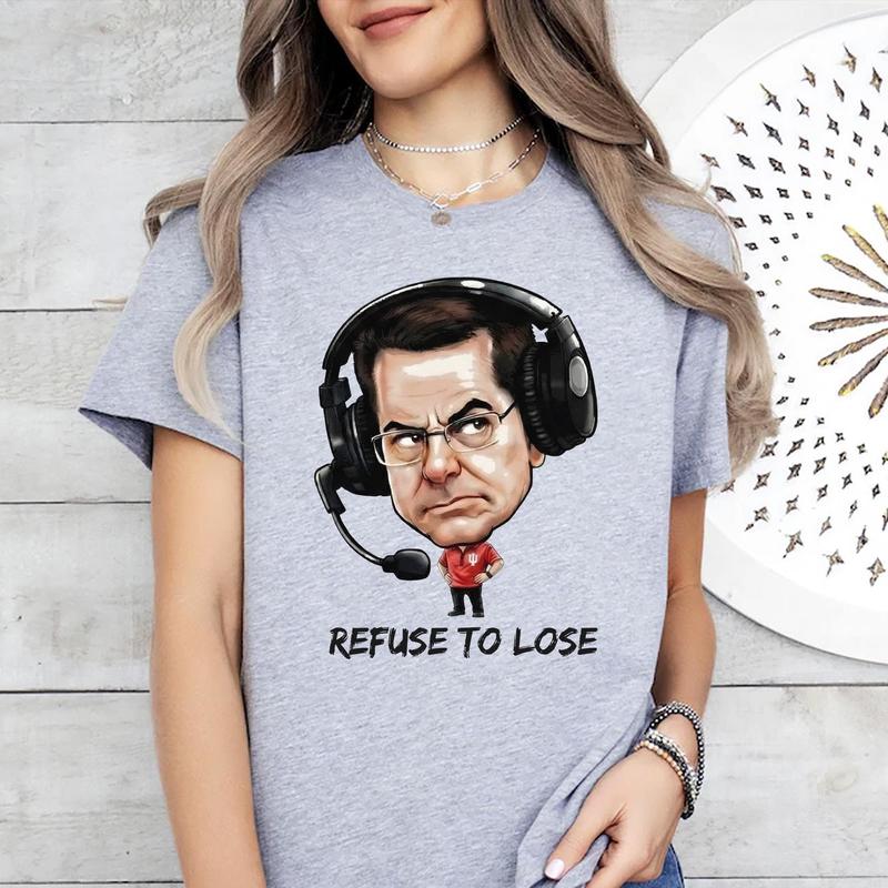 Curt Cignetti Refuse To Lose Shirt, Indiana Football Coach T-Shirt,IU Shirts, Bowl Champs Shirt, I Win Google Me Tee