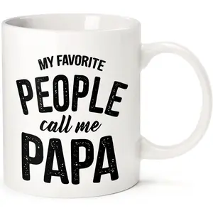 Gifts for Dad: 11 OZ Funny Coffee Mug Stocking Stuffers - Personalized Gifts for Christmas Birthday Anniversary  Valentines Day Presents for Him Husband