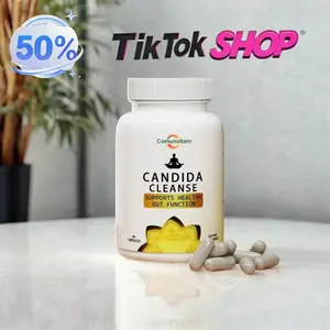 Candida Cleanse - 60 Capsules for Gut and Colon Support - Edible, Healthcare