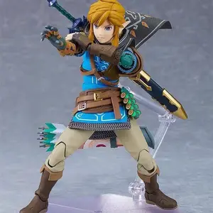 Figma626 Link Action Figure The Legend Of Zelda: Tears Of The Kingdom  Breath Of The Wild Mobile Handheld Model Full Version