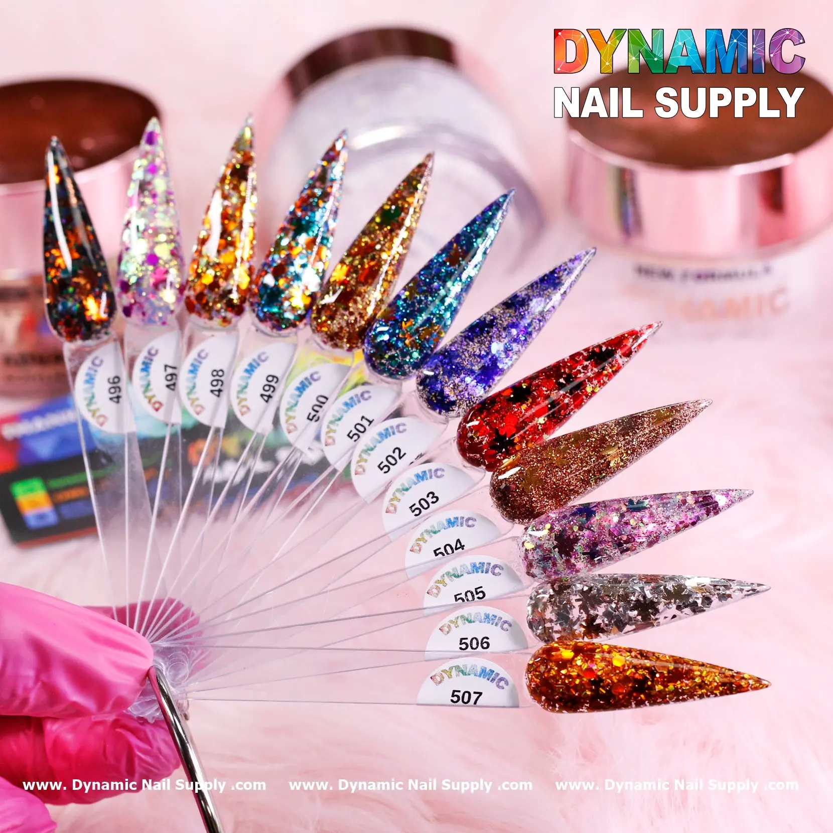 Fall Glitter Acrylic Powder Collection (New updated)