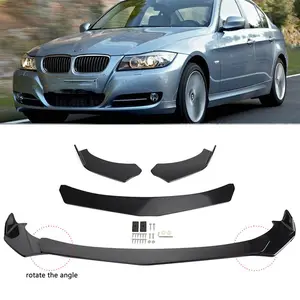 Front Bumper Lip Spoiler Splitter Body Kit For 328i 335i E90 SEDAN 2009-2011