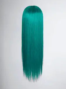 The Gifted Polaris Inspired Teal Green Human Hair Lace Frontal Wig