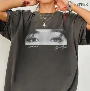 Comfort Colors Vintage Jimin's Eyes Shirt, Kim Jimin Shirt, KPOP Shirt, Eyes Shirt, Gift For Fan
