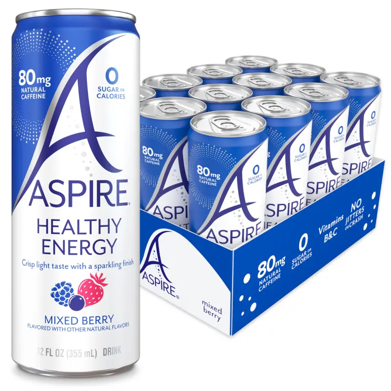 Mixed Berry Healthy Energy Drink