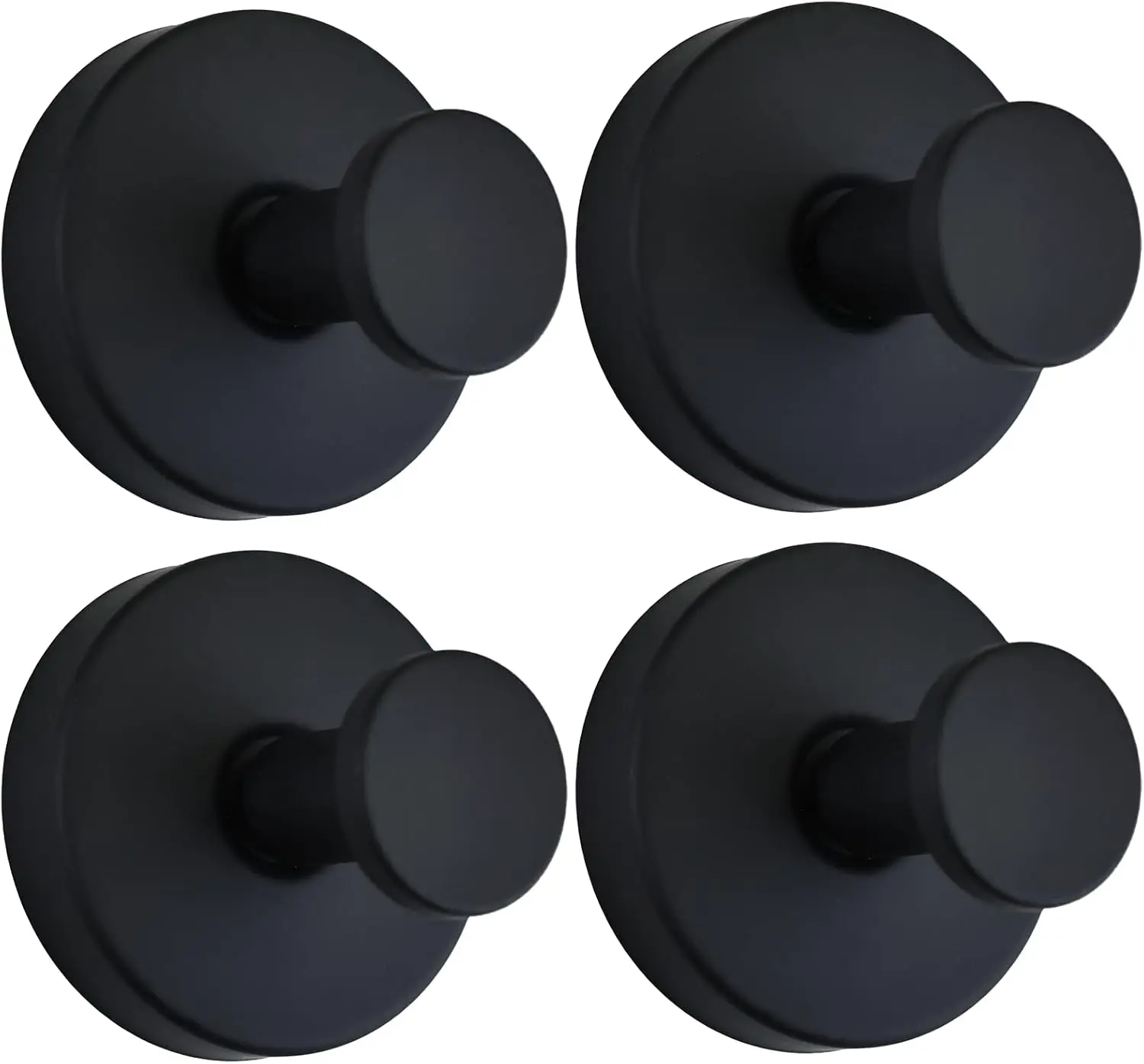 Stainless Steel Vacuum Suction Cup Hooks - No Drill, Easy Installation, Waterproof with Heavy-Duty Suction Force for Bathroom, Kitchen, Laundry Rooms Tile Wall Towel Robe Storage