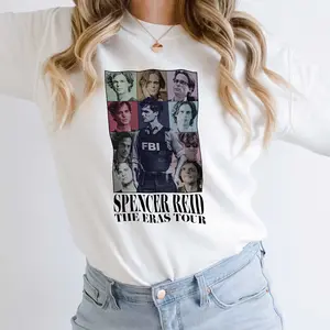 Spencer Reid Sweatshirts Spencer Reid Merch Dr Spencer Hoodie, T-shirt, New Design for Women Lady - Full Size Full Color Comfort Cotton Top Womenswear