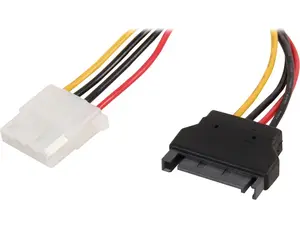 Nippon Labs POW-S6120-7IN 7 in. SATA Power Adaptor 5.25 Female to SATA Power Female to Male