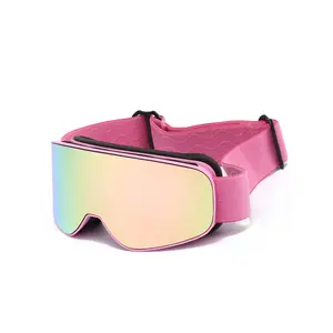 Youth Fit Ski Goggles, TPU Frame, Wider View, Anti-Fog, Clear Vision, Wide Field of View, Mountain Skiing Eyewear for Children