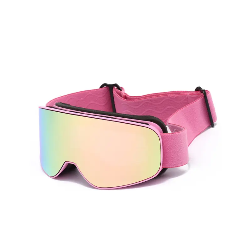 Youth Fit Ski Goggles, TPU Frame, Wider View, Anti-Fog, Clear Vision, Wide Field of View, Mountain Skiing Eyewear for Children