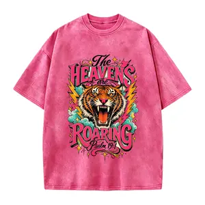 The Heavens Are Roaring Shirt,Retro Christian Tee, The Heavens Are Roaring Christian Apparel Tee Bible Verse Christian Woman