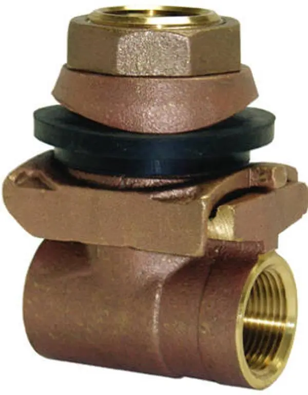 212 MAIN 1.25 in. Brass Pitless Adapter, Lead-Free Water Pipe Fitting for Submersible Wells, 150 PSI, Up to 600 ft. Deep
