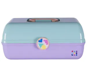 Caboodles Vintage On-The-Go Girl Two-Tone Cosmetic Storage Case Caboodles Vintage On-The-Go Girl Two-Tone Cosmetic Storage Case