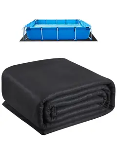 16x32 Ft Rectangle Pool Liner Pad, Heavy Duty Thick Pool Mat For Ground Protection And Puncture Prevention, Underlayment Cushion For Above Ground And In Ground Pools, Durable EVA Foam, Easy Installation