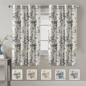 H.VERSAILTEX Linen Blackout Curtains Thermal Insulated Room Darkening Linen Curtains for Bedroom Textured Burlap Grommet Window Curtains for Living Room, 2 Panels outdoorfun