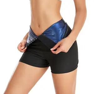 1pcs Sauna Shorts for Women High Waisted Sweating Compression Slimming Workout Tummy Control Shaper