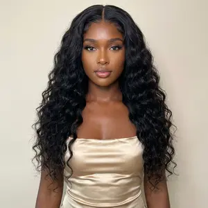 Jreal’s Wig Loose Deep 4x4 Lace 28inch Wigs Glueless EasyRestyle Pre Plucked Human Hair Wig For Women