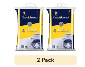 Clean and Protect Water Softener Salt Pellets 40 lb Bag - Effective Water Softening Solution